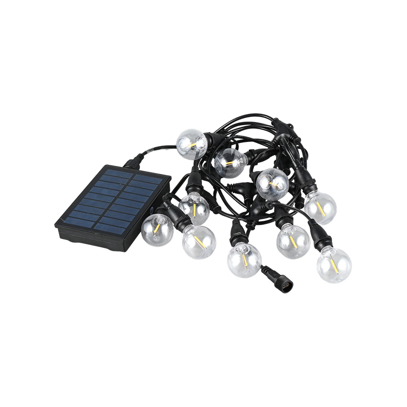 G40 pendant type solar string light (E12 lamp holder, 5 meters 10 lights)