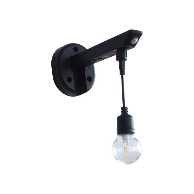 G45 smooth surface solar wall light