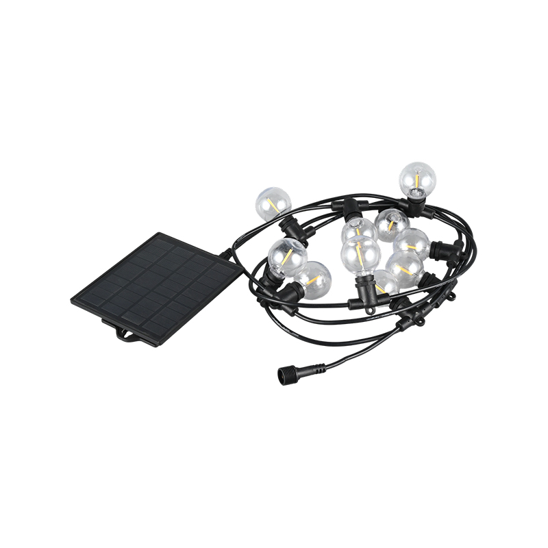 G40 integrated solar string light (E12 lamp holder, 5 meters 10 lights)
