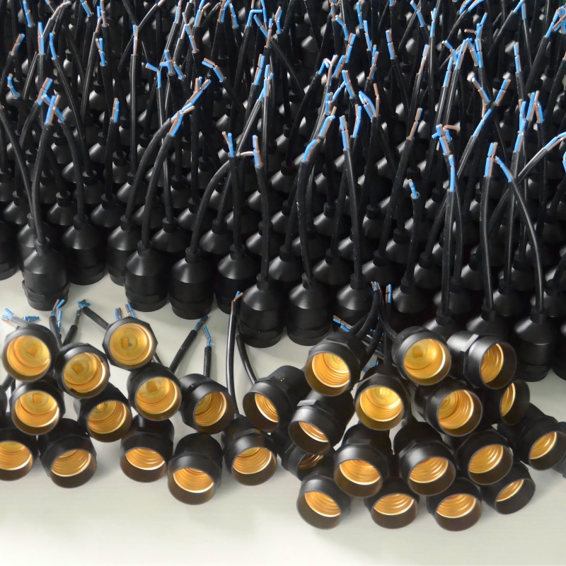 E27 copper lamp holder